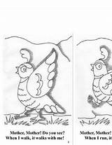 Quail Emergent Quincy Storybook sketch template