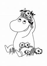 Moomin Coloring Pages Snorkmaiden ムーミン Kids Printables Character イラスト Cartoon Tattoo Inspiration キャラクター Choose Board する ボード 選択 sketch template