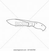 Bowie Knife Bigstock 5pm 9am Est Support sketch template