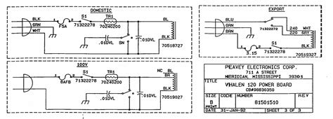 peavey  wiring diagram wiring diagram