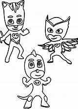 Pj Gecko Gekko Ausmalbilder Malvorlagen Getdrawings Catboy Wecoloringpage sketch template