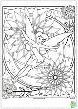 Tinkerbell Mandalas Dinokids Infantis Fairies Mosaic Anfänger sketch template