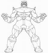 Thanos Coloring Pages Avengers Marvel Printable Power Infinity War Color Print Getcolorings Kids Favourites Add Categories sketch template