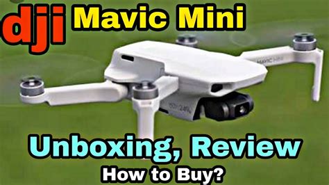 dji mavic mini drone unboxing review maharashtra india details  marathi youtube
