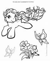 Coloring Pony Pages Little Filly Color Fluttershy East Sheets Adult Craft Choose Board sketch template