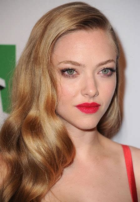 This Is A Pretty Makeup Look On Amanda Seyfried Dontcha Think Glamour