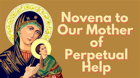novena   mother  perpetual  scrupulous catholic