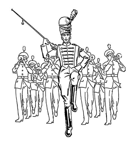 band coloring page fun coloring pages  kids  adults pinterest
