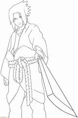 Sasuke Mewarnai Marimewarnai Terlengkap sketch template