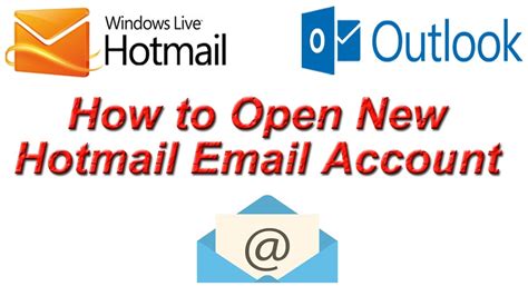 open hotmail account create hotmail account create outlook account youtube