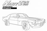 Coloring Camaro Pages Car Chevy Muscle Impala 1967 Printable Clipart Chevrolet Kids Template Library Popular Coloringhome Comments sketch template
