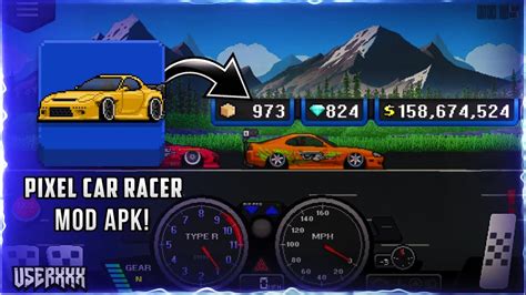 pixel car racer hack money ladybopqe