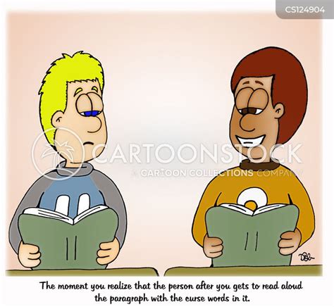 Reading Aloud Cartoons And Comics Funny Pictures From Cartoonstock