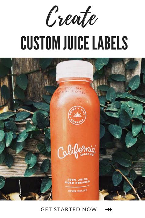 started creating custom juice labels  sheetlabelscom juicing