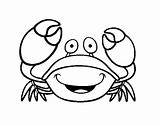 Crab Clipart Coloring Pages Cute Crabs Velvet Cartoon Clip Colouring Cliparts Search Google Printable Animals Color Sea Library Coloringcrew Book sketch template
