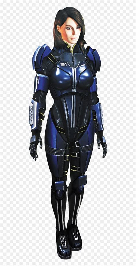 mass effect ashley williams armor hd png download 541x1600 878558