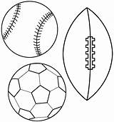 Bola Pelota Balones Balon Baseball Bigactivities Vbs Día Bolas Agridulce Molde Comofazeremcasa Fútbol sketch template