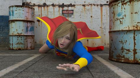 supergirl beaten by rorilorid on deviantart