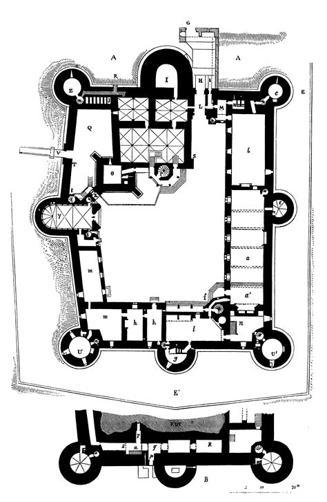 chateau de pierrefonds castle floor plan castle house plans castle layout