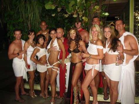 nude beach hedonism toga party