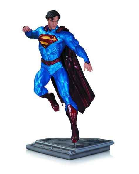 superman man  steel statue  rocafort smallville comics