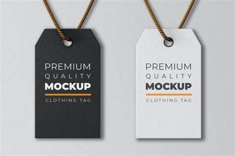 amazing tag  label mockup templates  templatefor