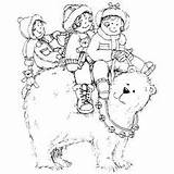 Coloring Christmas Pages Patterns Kids Stamp Polar Express Bear Music Background Colouring Stitch Embroidery Colors Adult Book sketch template