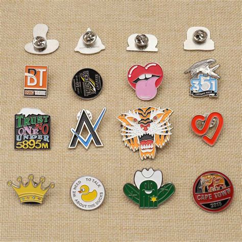 enamel collar pin corporate gifts singapore ministry  print