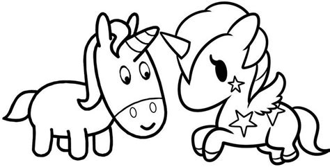 cute  beautiful baby unicorn coloring pages