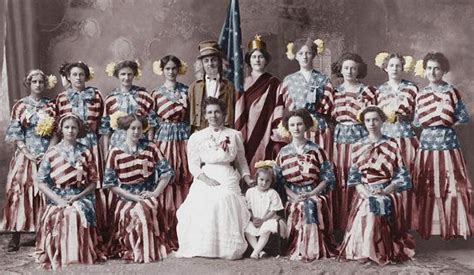 daughters of the revolution flag dresses uncle sam fine art photography