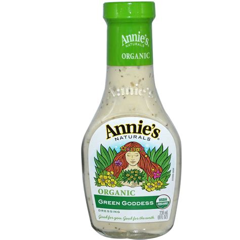 Annie S Naturals Organic Green Goddess Dressing 8 Fl Oz 236 Ml Iherb