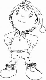 Noddy Wecoloringpage sketch template