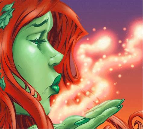 Poison Ivy Pheromone Kiss Poison Ivy Poison Ivy Pictures Comics Girls