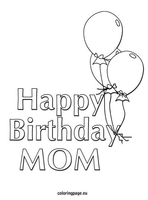 Foldable Birthday Cards For Mom Printable Coloring Printable Word