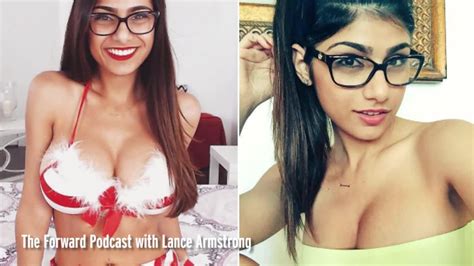 Pornhub Star Mia Khalifa Bares All To Lance Armstrong