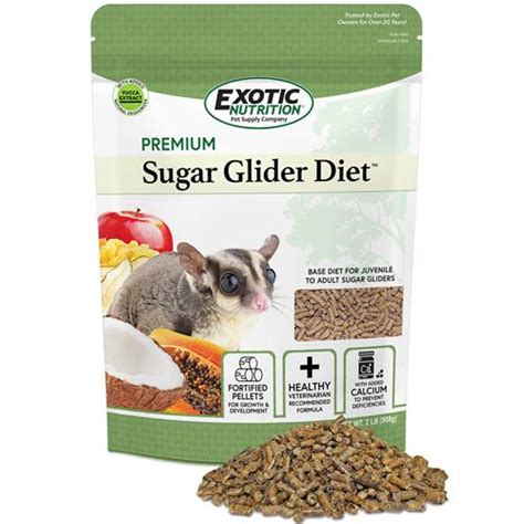 premium sugar glider diet sugar glider food exotic nutrition