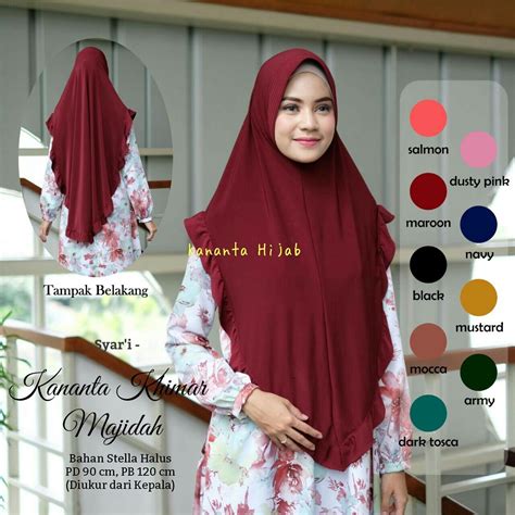 hijab warna mocca
