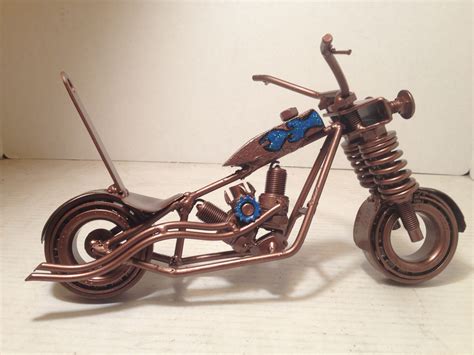 american metal art motorcycle arte metal reciclado figuras de herreria arte chatarra