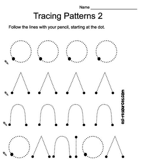 tracing homeschool pinterest patterns  worksheets