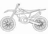 Dirt Yamaha Coloringonly Motocross sketch template