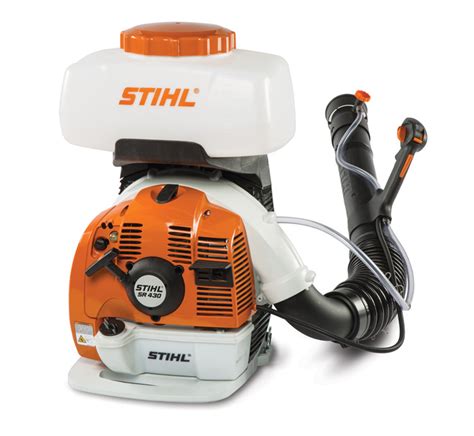 stihl sr  backpack sprayer blower sharpes lawn equipment