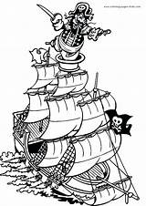 Coloring Pirate Ship Pages Kids Pirates Printable Color Miscellaneous Print Sheet Drawing Sheets Book Sunken Ships Adult Clipartmag Cartoons Clipart sketch template