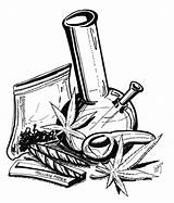 Stoner Weed Trippy Marijuana Blunt Paintingvalley Getdrawings Bud Coloring Bongs Cannabis Faded sketch template