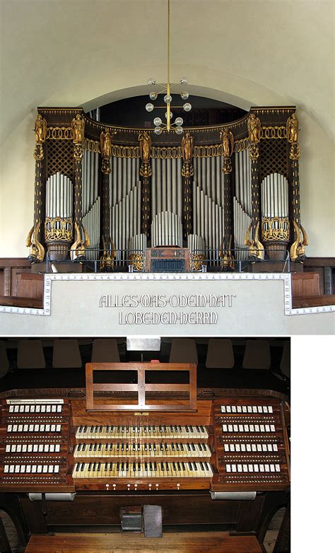 disposition der orgel  specification   organ  dresden