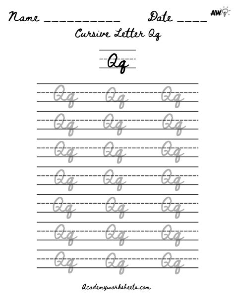 learn cursive  archives academy worksheets