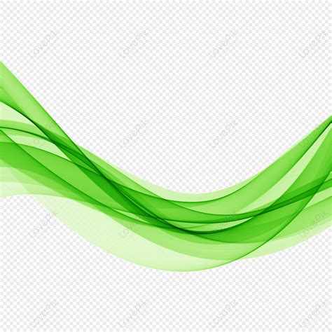 green  curve green green wave abstract green png transparent