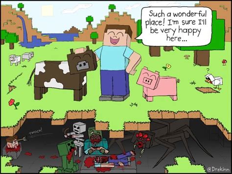 Minecraft Games Funny Pictures And Best Jokes Comics