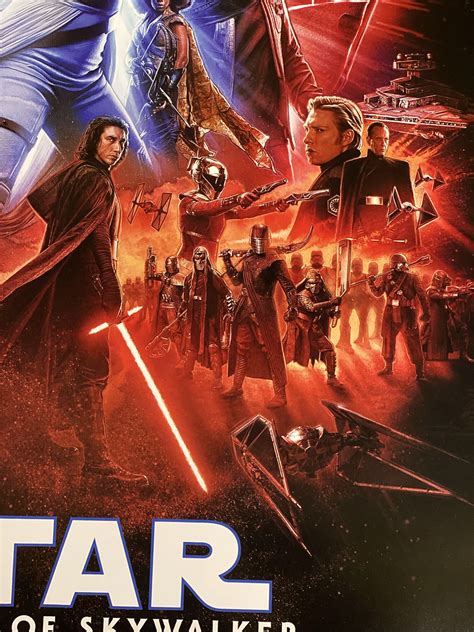 star wars the rise of skywalker international poster on behance