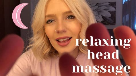 asmr head massage scalp scratching harsh intense sounds youtube
