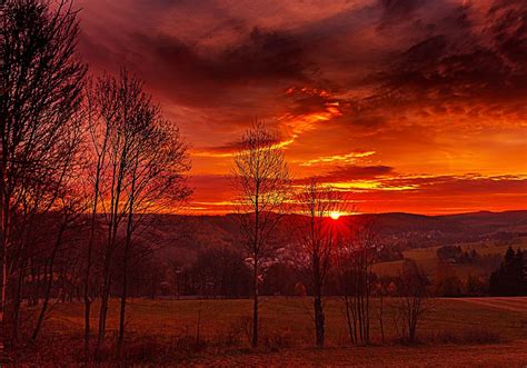 sonnenaufgang erzgebirge kostenloses foto auf pixabay